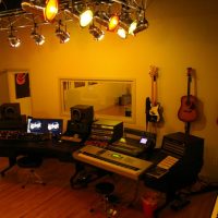 The students of The Detroit School of Rock and Pop Music get the studio every Monday evening as part of their programs! Studio Circle is a free club for all students where they make projects come to life each week.